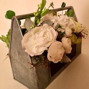 New Designer Farmhouse White  Floral Arrangement